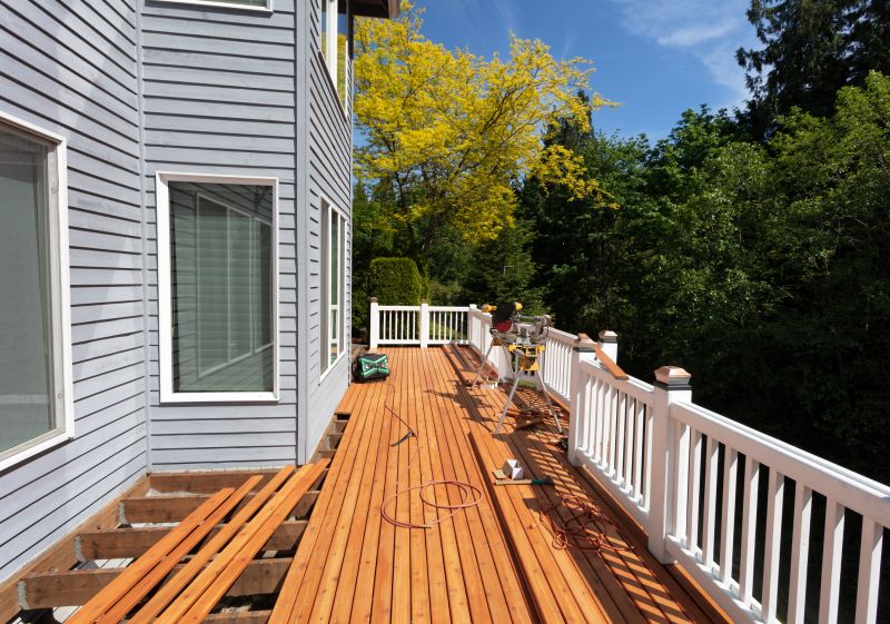 Finished Deck with Custom Features