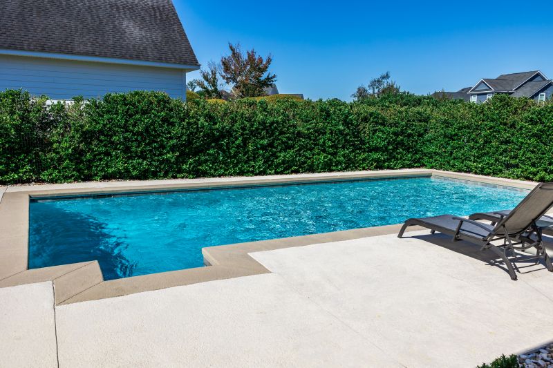 Seamless Concrete Pool Deck